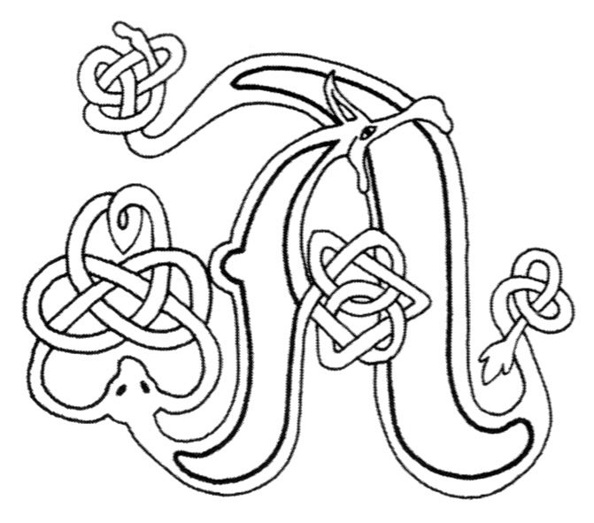 671x591 Celtic Letters