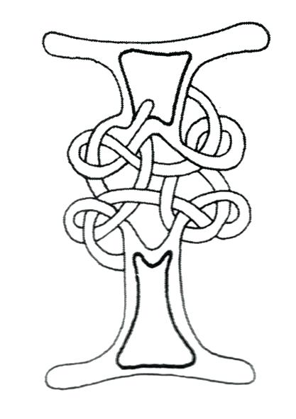 417x591 Best Color Pages Images On Alphabet Coloring Celtic Alphabet