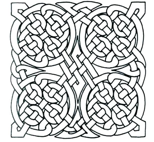 618x573 Celtic Coloring Book