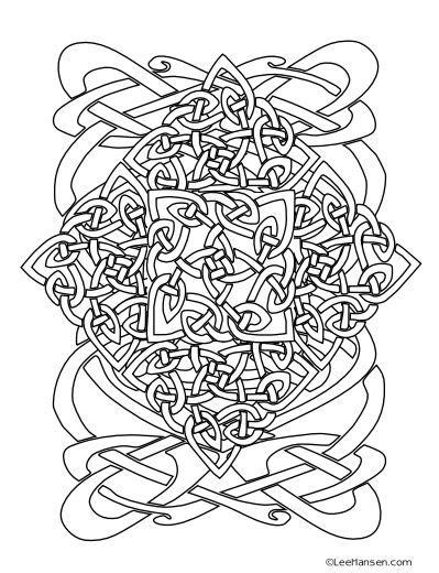 399x520 94 Best Celtic Coloring Pages For Adults Images