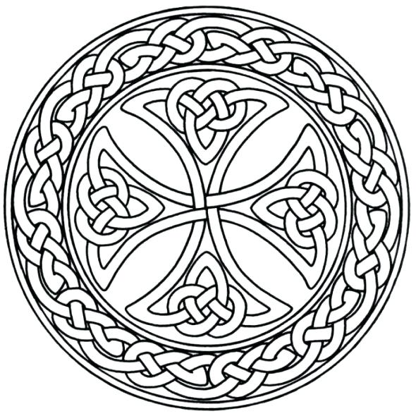 590x590 Mandalas To Color Preschool For Cure Mandalas To Free Coloring