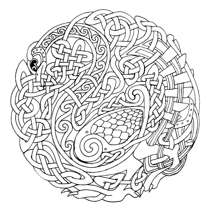 736x739 Celtic Cross Coloring Book Kids Coloring Best Coloring Pages