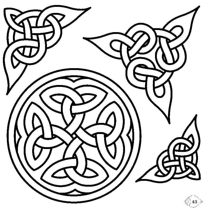 770x794 22 Celtic Coloring Pages Free Coloring Page Site Colouring