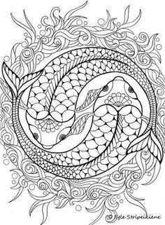 236x321 Awesome Celtic Dragon Coloring Page Adult Coloring Book