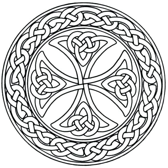 590x590 Celtic Knot Coloring Pages Knot Coloring Pages Printable