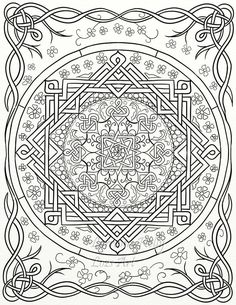 236x305 5 Celtic Knots Adult Coloring Pages Pdf Download 4 Printing