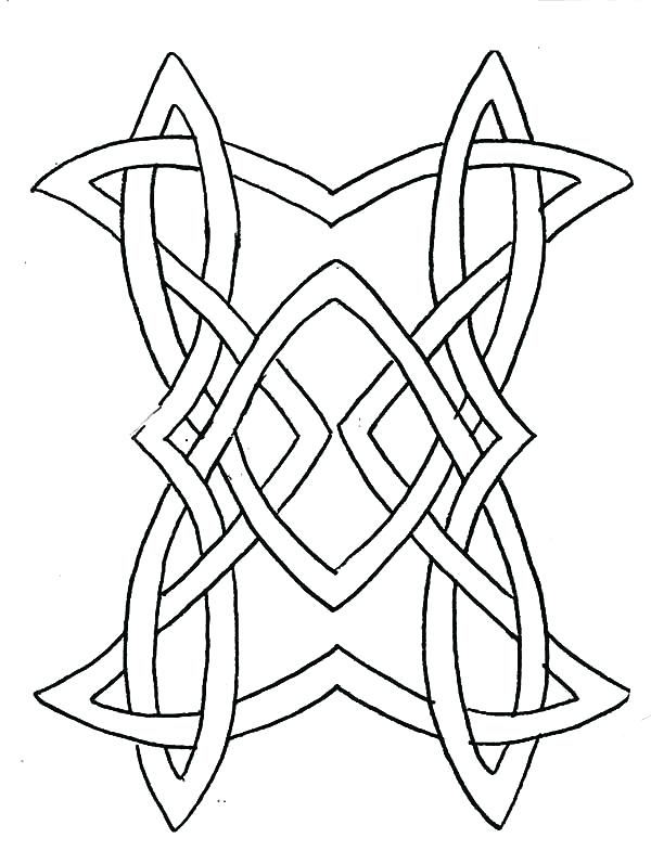 600x785 Celtic Knot Coloring Pages Designs Coloring Pages Coloring Best