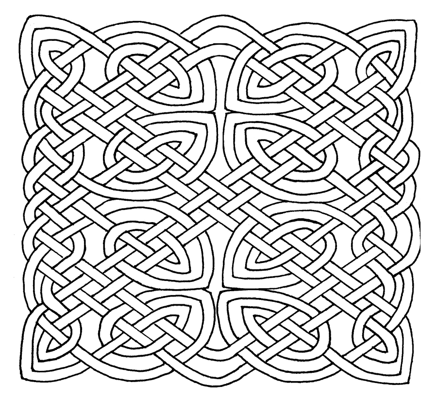 900x825 Celtic Knot Coloring Pages Celtic Knot Coloring Pages To Print