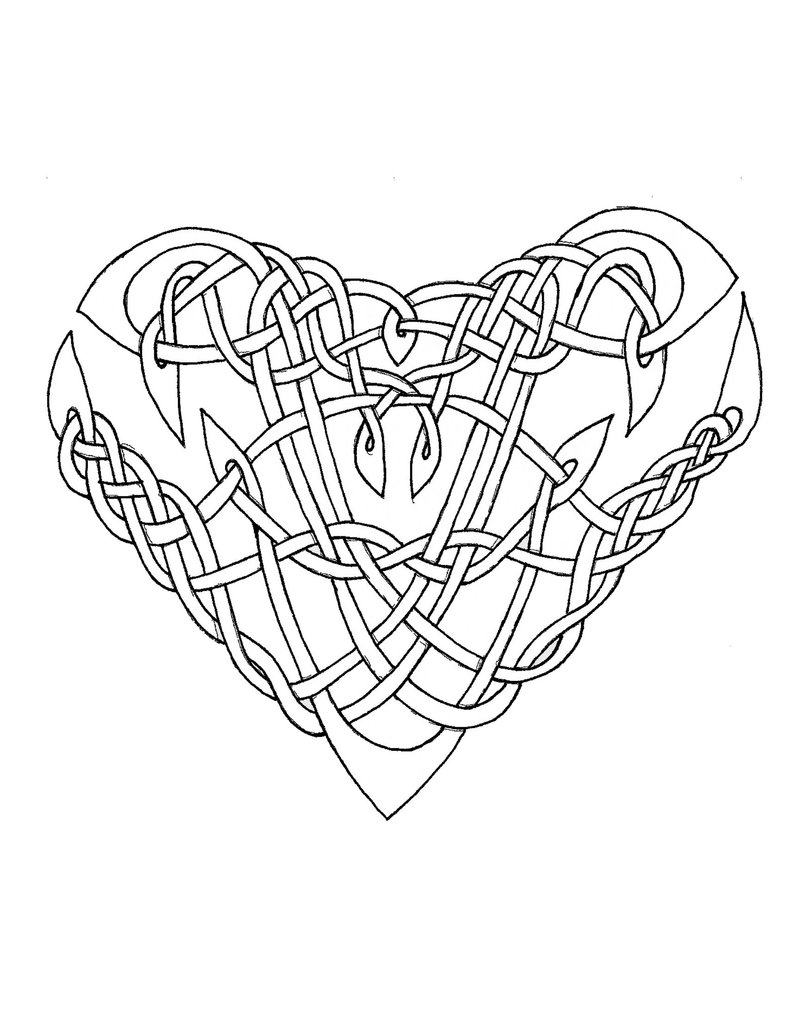 Celtic Knotwork Coloring Pages