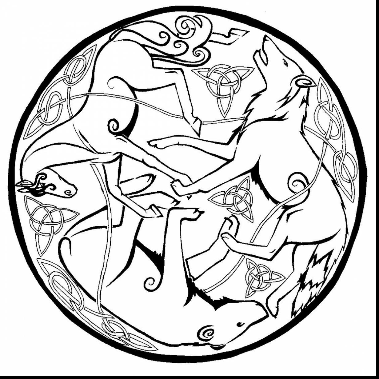1232x1232 Celtic Knot Coloring Pages Knots Are A Classification