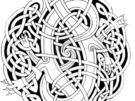 Celtic Mandala Coloring Pages