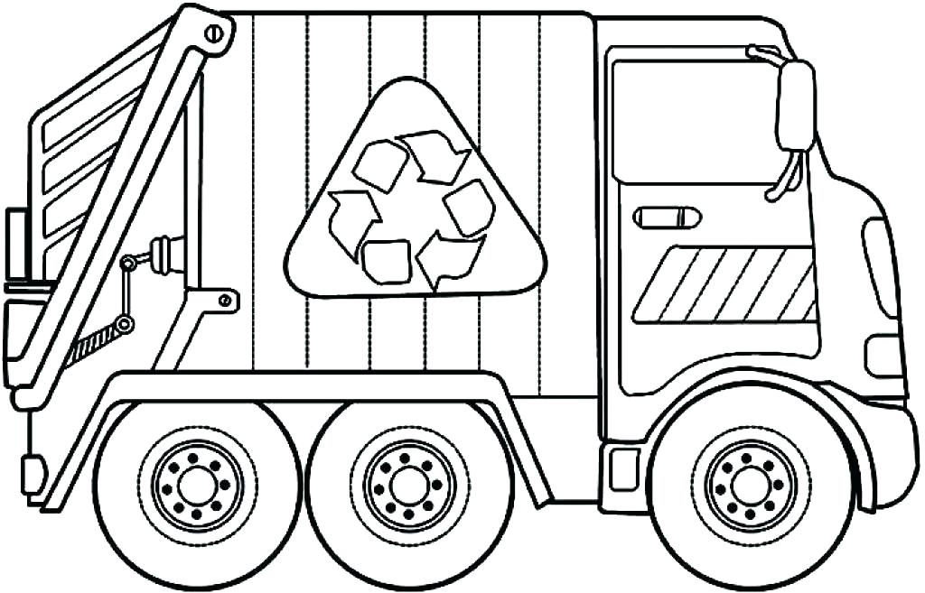 1024x657 Cement Mixer Coloring Page