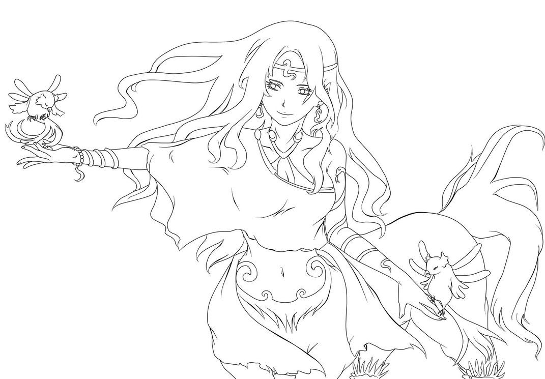 1071x745 Mainstream Centaur Coloring Page 21837