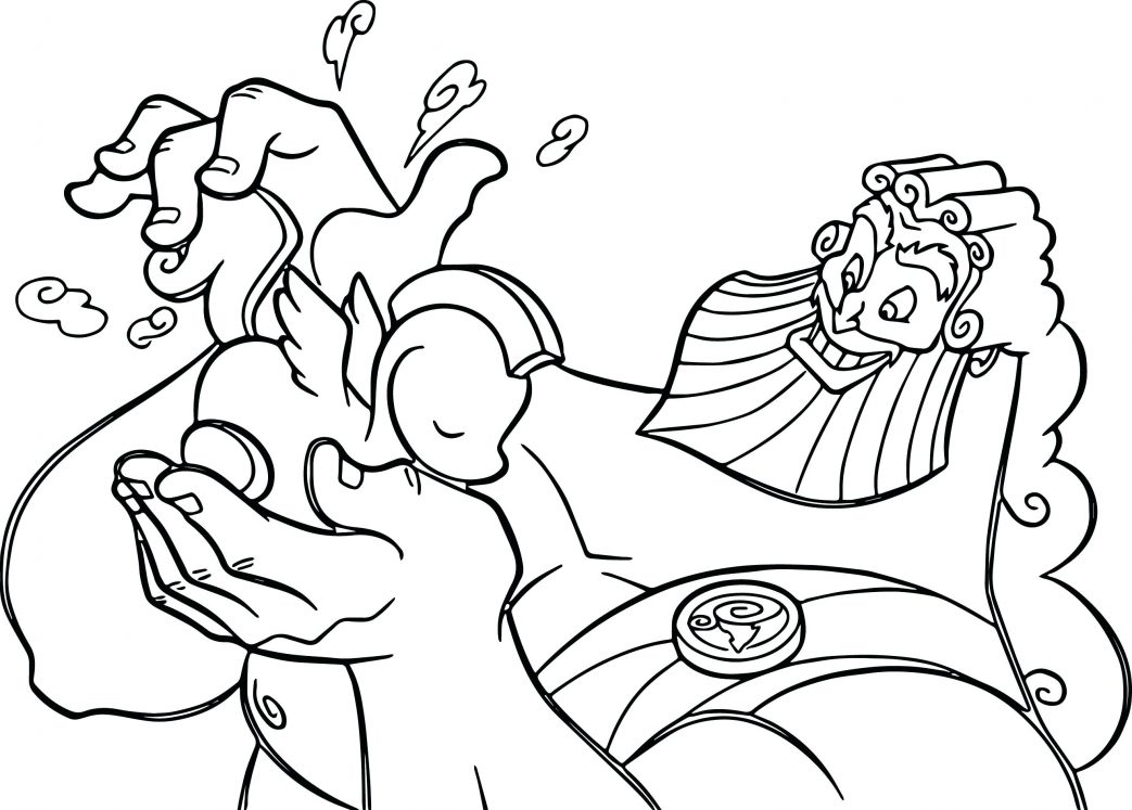 1043x747 Picture Of Hades And Cerberus Coloring Page Pages Thanksgiving
