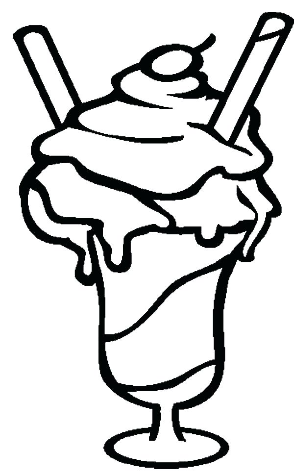 600x971 Ice Cream Bowl Coloring And Three Scoop Of Ice Cream Bowl Coloring