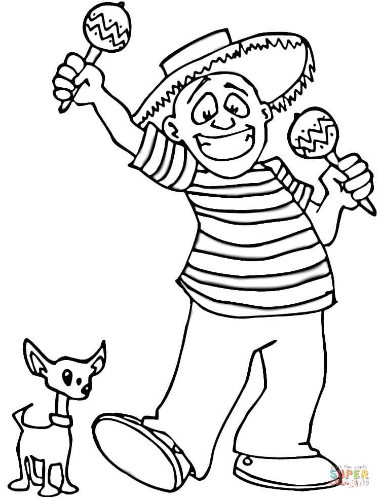 750x982 Latino Coloring Pages