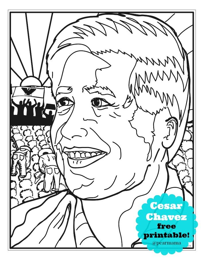 700x906 Printable Celebrating Cesar Chavez Cesar Chavez, Free Printable