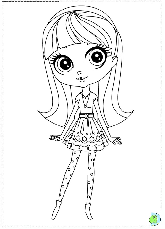 691x960 Littlest Pet Shop Coloring Pages