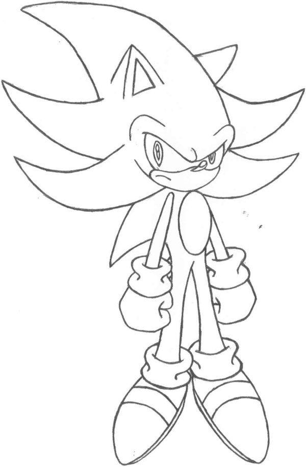 600x916 Darkspine Sonic Coloring Pages The Coloring Pages Random