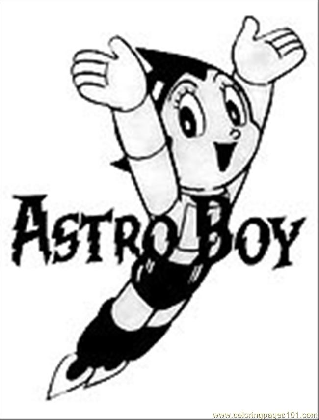 650x855 Astroboynewmovie2 Coloring Page