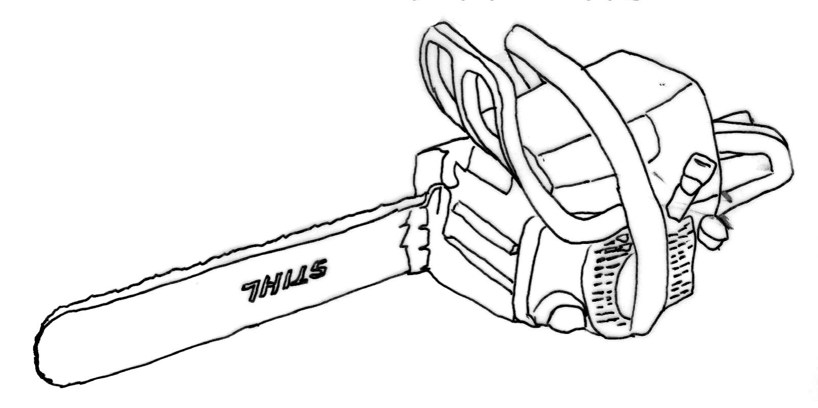 1600x798 Chainsaw Coloring Pages