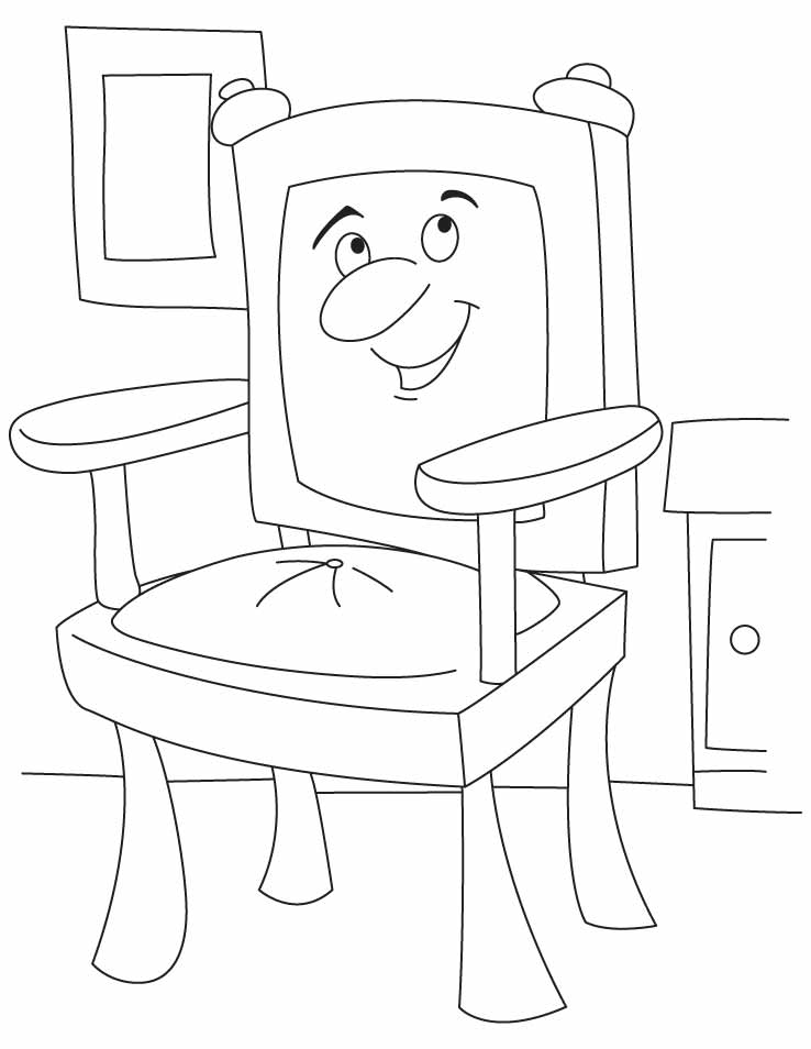 738x954 Chair Coloring Pages Download Free Chair Coloring Pages For Kids