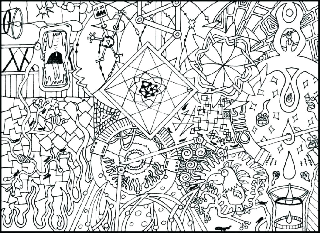 1024x744 Printable Hard Coloring Pages Hard Coloring Pictures Difficult