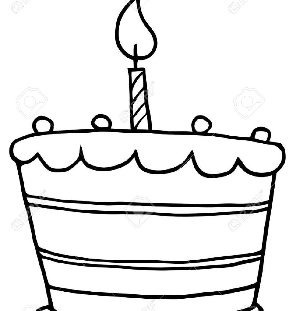 1001x1050 Cupcake With Candle Coloringage Great Birthday Fresh Learn Colors