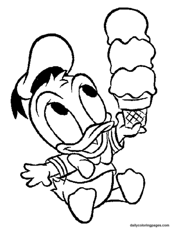600x800 Baby Disney Characters Coloring Pages