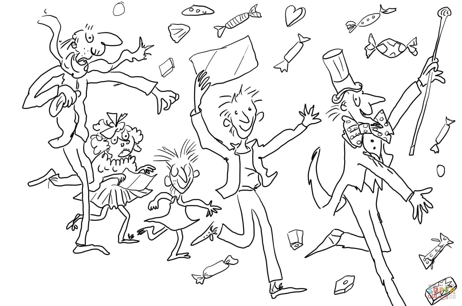 1600x1060 Charlie And Chocolate Factory Coloring Pages Gallery Coloring