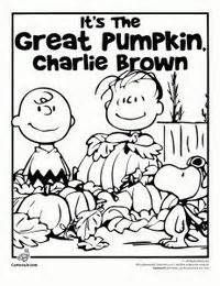 200x260 Charlie Brown Thanksgiving Coloring Pages