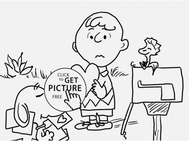 640x480 Color By Number Valentines Day Coloring Pages Images Charlie Brown