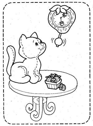 300x404 42 Best Charlotte With Strawberry Coloring Book Images