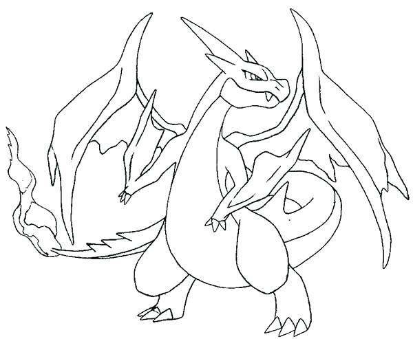 600x493 Charmander Coloring Pages Coloring Pages Charmander Printable