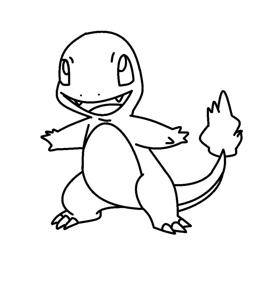 900x946 The Truth About Charmander Coloring Page Pages Charmeleon Free
