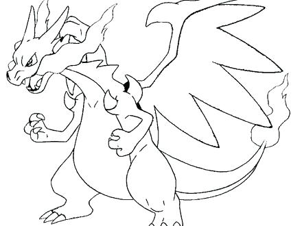 440x330 Charmander Coloring Pages Charmander Printable Coloring Pages