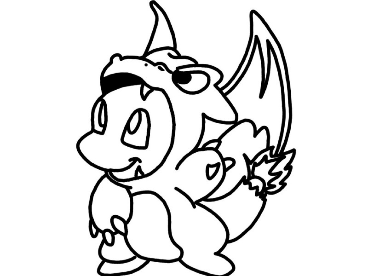 1280x960 Awesome Pokemon Coloring Pages Charmeleon Collection Printable