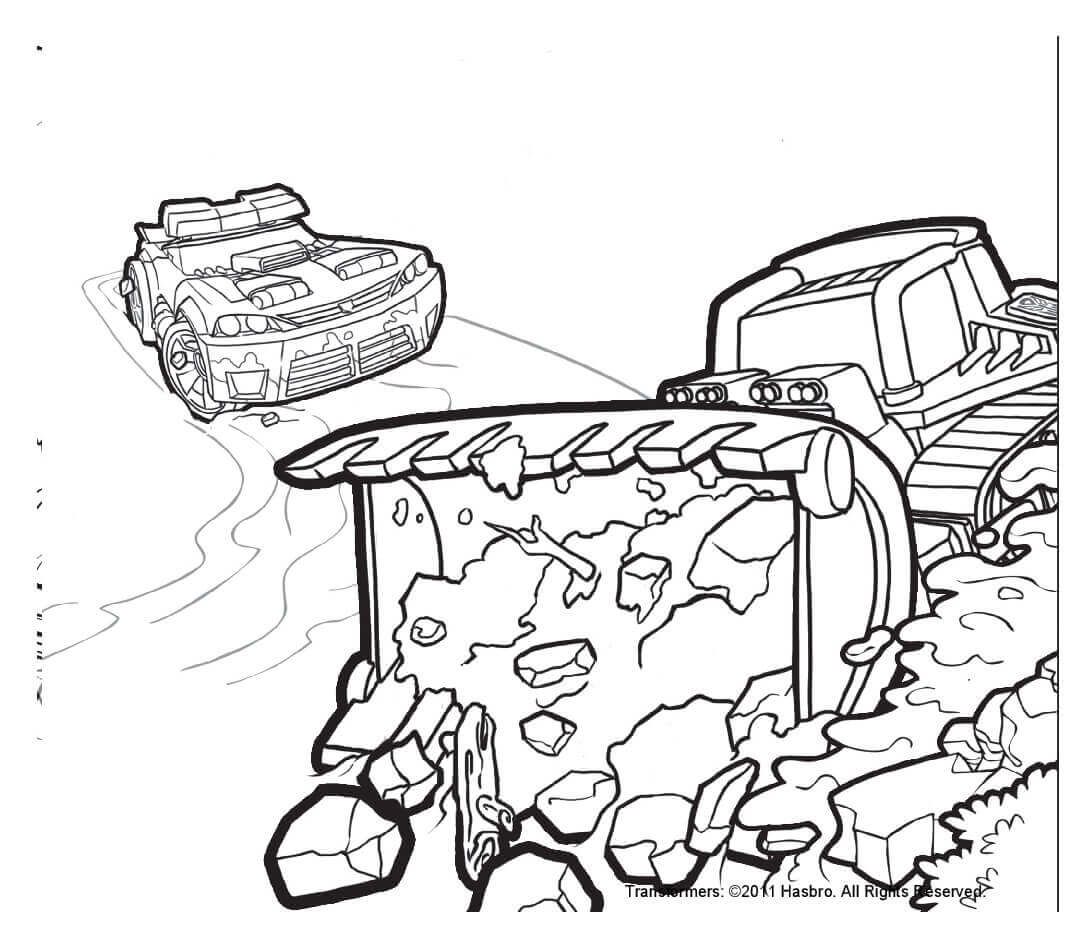 1092x948 Boulder And Chase Transformers Rescue Bots Coloring Page