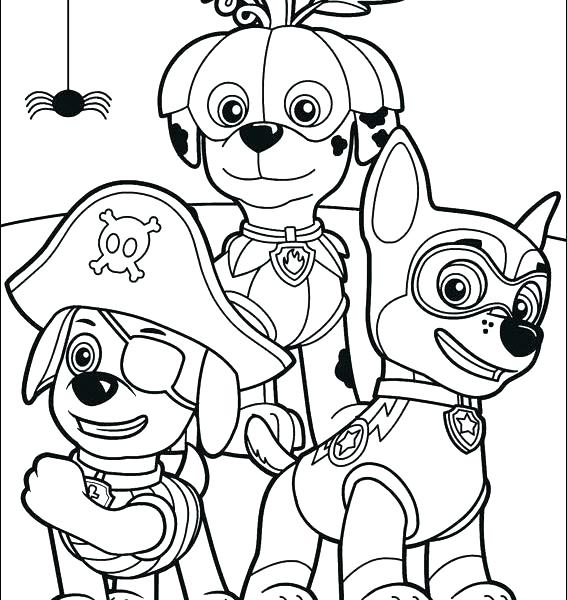 567x600 Paw Patrol Coloring Book Plus Paw Patrol Coloring Pages Printable