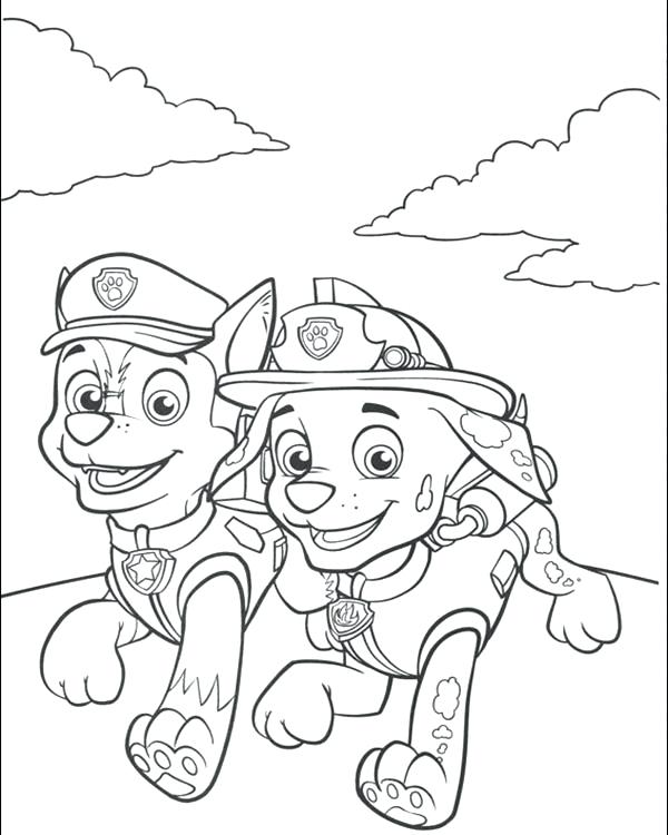 600x750 Paw Patrol Para Colorear Para Rocky Imagenes De Chase De Paw