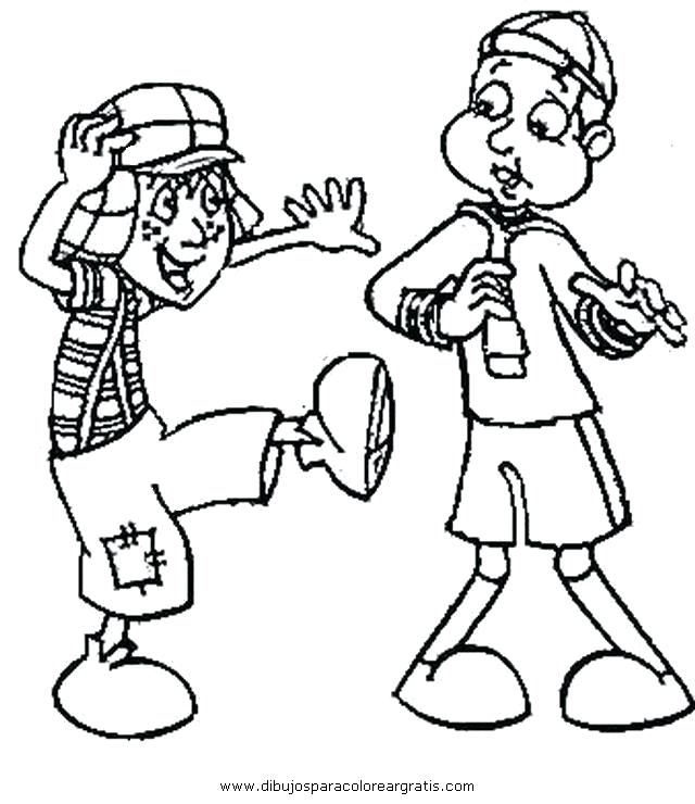 640x740 El Chavo Del Ocho Coloring Pages Amazing Coloring Pages Chavo Del