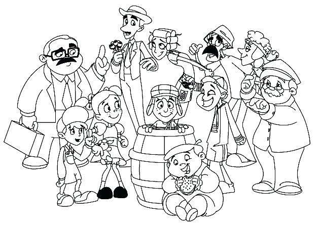 629x447 El Chavo Del Ocho Coloring Pages Chavo Del Ocho Coloring Pages
