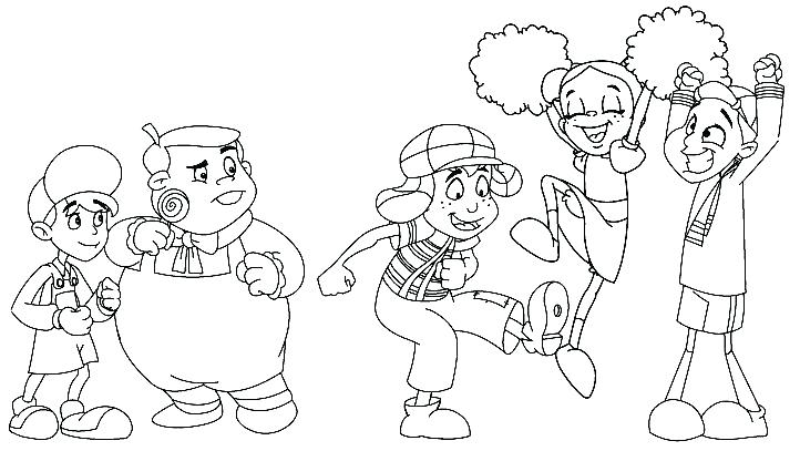722x407 El Chavo Del Ocho Coloring Pages D Coloring Pages D Coloring Pages