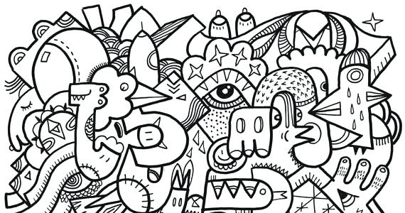 570x300 Stress Relief Coloring Pages As Well As Check Out These Free Adult