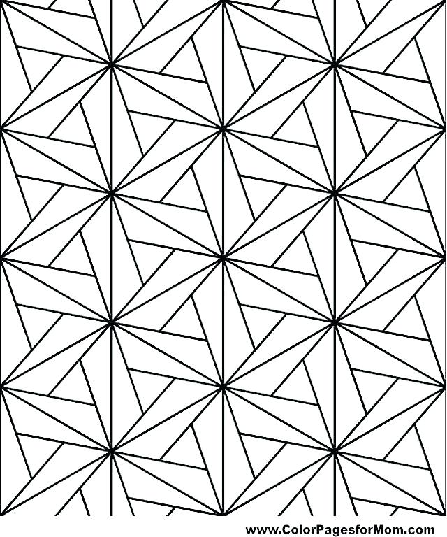640x768 Geometric Coloring Page Here Are Geometric Coloring Pages Images