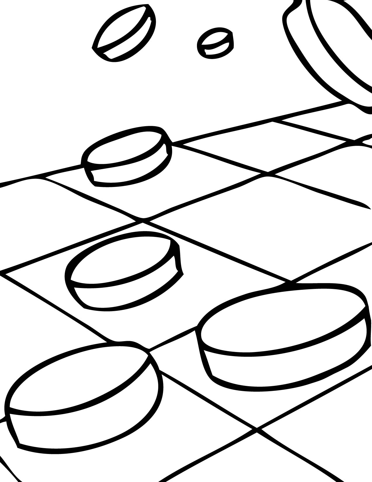 1275x1650 Checkers Coloring Page