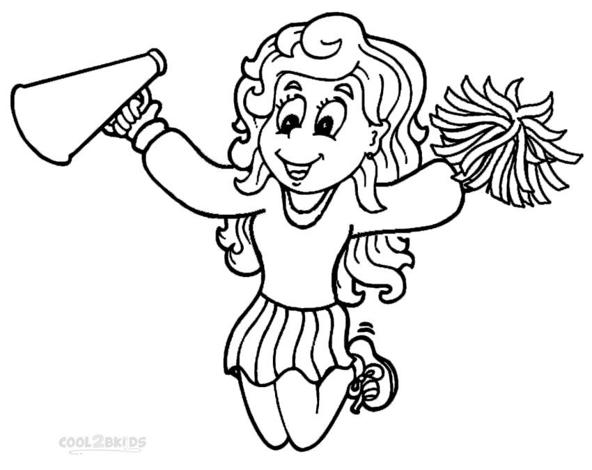 850x674 Httpcolorings.cocheerleader Coloring Pages
