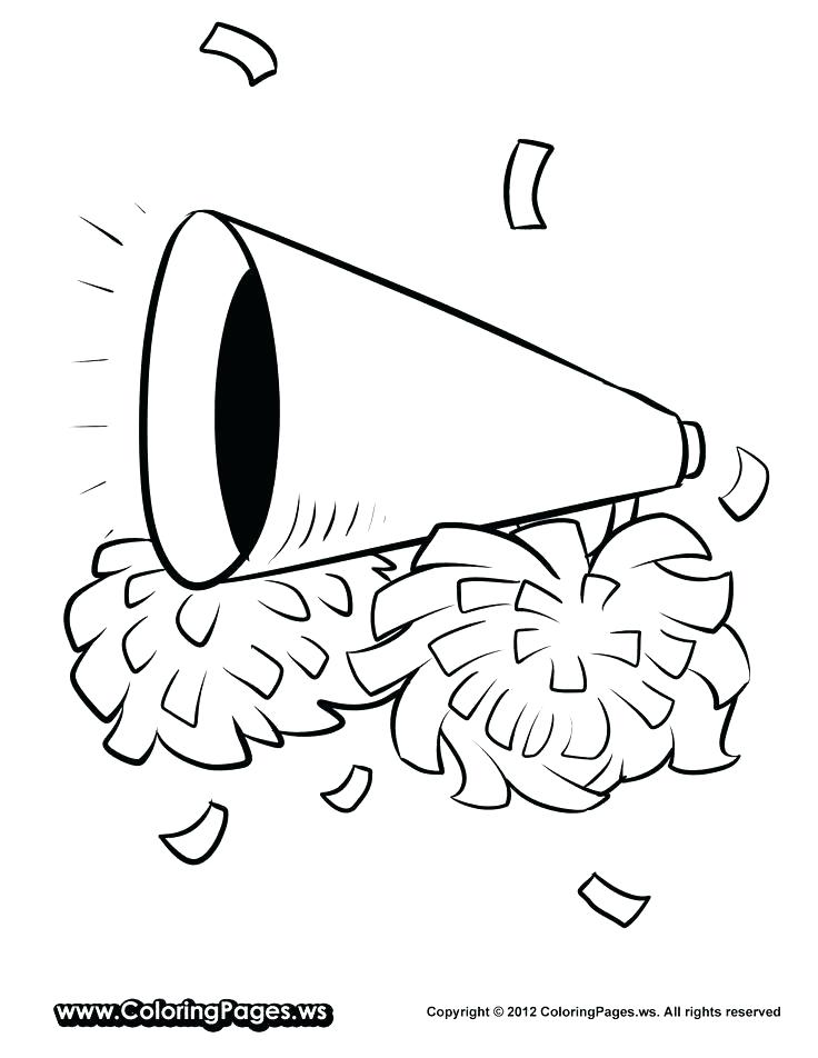 736x952 Cheerleading Coloring Pages Cheerleader Coloring Pages Coloring