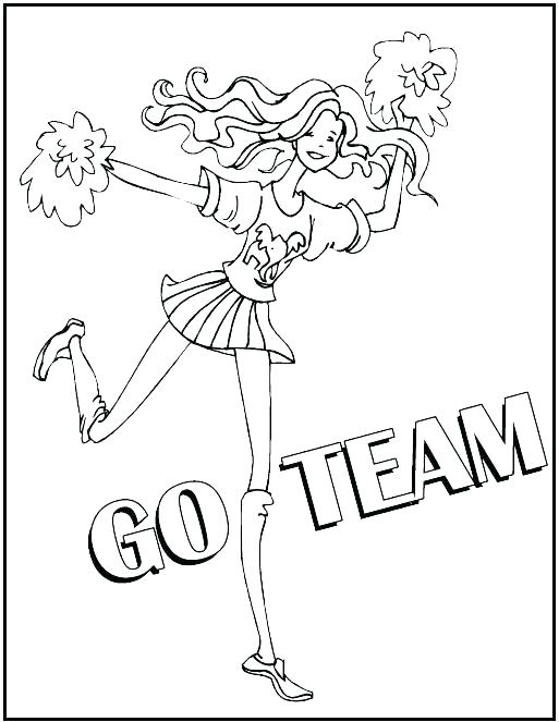 513x663 Cheerleading Coloring Pages Cool2b Cheerleading Stunt Coloring
