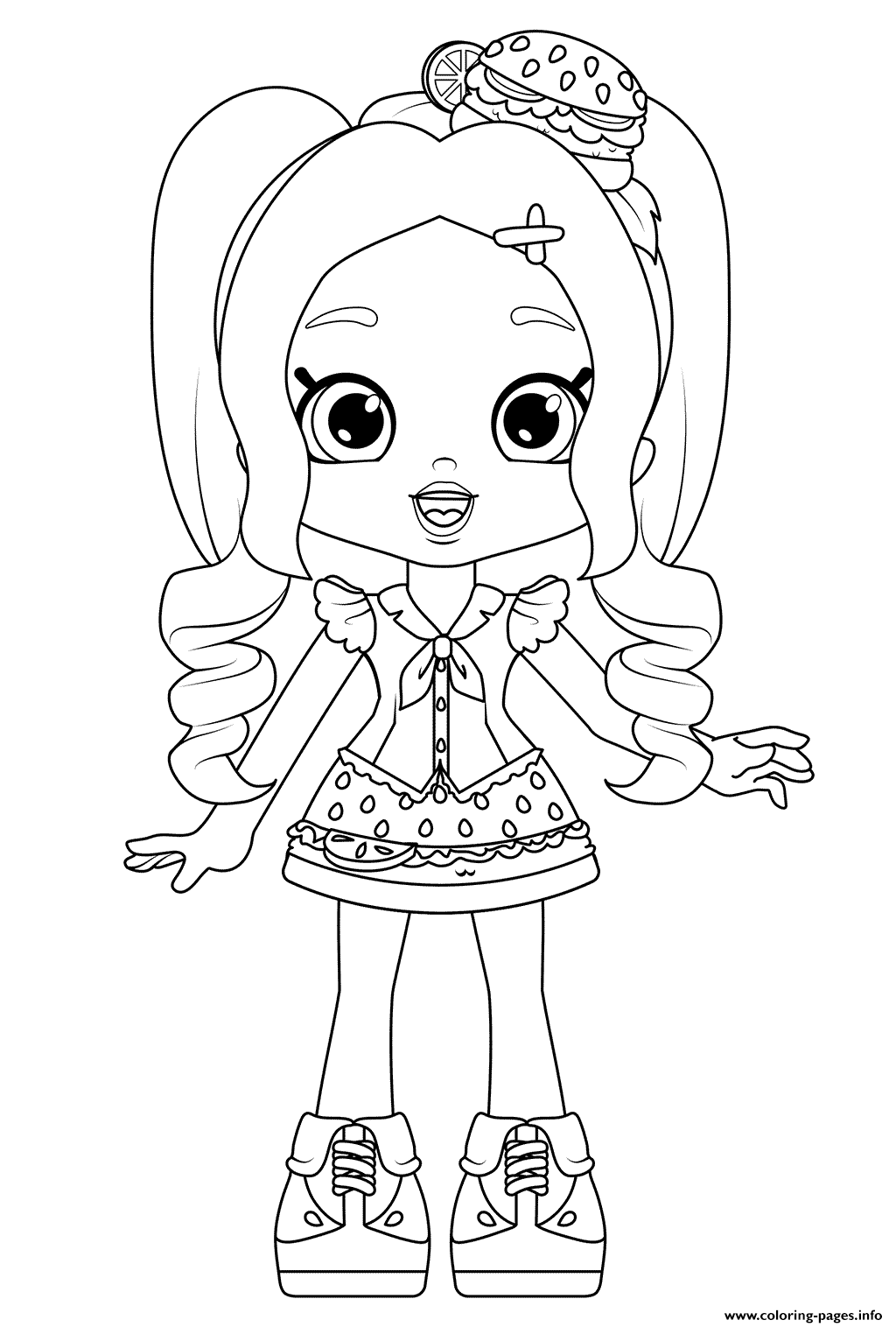 1024x1516 Chelsea Cheeseburger Coloring Pages Printable